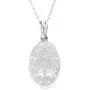 Ritastephens Italian Sterling Silver Miraculous Virgin Mary Medal Latin Prayer Charm Pendant Necklace(12mm, 15mm, 19mm) Ritastephens Italian Sterling Silver Miraculous Virgin Mary Medal Latin Prayer Charm Pendant Necklace(12mm, 15mm, 19mm)