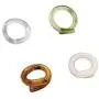 Smiling sunflower Transparent Acrylic Color Resin Ring Female Fashion Personality Smiling sunflower Transparent Acrylic Color Resin Ring Female Fashion Personality