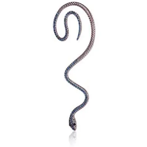 Personality CZ Snake Ear Clip for Women Girls Punk Winding Snake Crawler Climber Ear Cuffs Ear Hook Earring Personality CZ Snake Ear Clip for Women Girls Punk Winding Snake Crawler Climber Ear Cuffs Ear Hook Earring