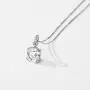 Mints 2ct Morganite Asscher Cut Pendant Necklace Sterling Silver Gemstone Fine Jewelry Women Mints 2ct Morganite Asscher Cut Pendant Necklace Sterling Silver Gemstone Fine Jewelry Women