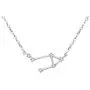 BriLove Women 925 Sterling Silver Wedding Bridal CZ Horoscope Zodiac 12 Constellation Astrology Pendant Necklace Birthday Gift
