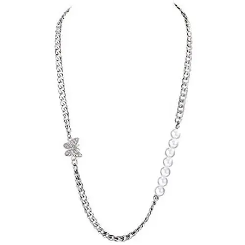 Ingemark Stainless Steel Punk Cuban Chain Necklace for Women Girls Simple Sweet Stylish Link Chain Necklace Jewelry Ingemark Stainless Steel Punk Cuban Chain Necklace for Women Girls Simple Sweet Stylish Link Chain Necklace Jewelry