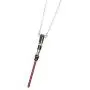 Star Wars Jewelry Womens Darth Vader Lightsaber Stainless Steel Pendant Necklace, Silver/Red, One Size Star Wars Jewelry Womens Darth Vader Lightsaber Stainless Steel Pendant Necklace, Silver/Red, One Size