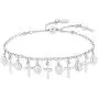 Miabella 925 Sterling Silver Italian Adjustable Bolo Dangle Rosary Cross Charm Chain Bracelet for Women Teen Girls Made in Italy Miabella 925 Sterling Silver Italian Adjustable Bolo Dangle Rosary Cross Charm Chain Bracelet for Women Teen Girls Made in Italy