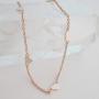 HONEYCAT Sweetheart Tiny Heart Charms Bracelet in Gold, Rose Gold, or Silver | Minimalist, Delicate Jewelry
