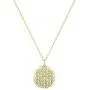 Happiness Boutique Women Flower of Life Necklace Gold Color Delicate Pendant Necklace Stainless Steel Jewelry Happiness Boutique Women Flower of Life Necklace Gold Color Delicate Pendant Necklace Stainless Steel Jewelry