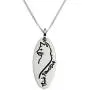 Joyful Sentiments Pet Jewelry Stainless Steel Think Pawsitive Oval Shape Cat Pendant Necklace 18 Inch Chain with 3 Inch Extender