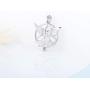 LGSY Phoenix Cage Pendants for Pearl Jewelry Making Sterling Silver, Design Pearl Cage Pendants for Adorable Gift