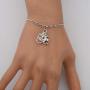 BAUNA Comedy Tragedy Masks Charm Drama Theater Jewelry Actor Actress Musical Broadway Bracelet for Women