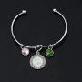 BLEOUK AKA Sorority Gift Sorority Bracelet Paraphernalia AKA Charm Bracelet AKA Graduation Gifts for Women