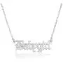 Beleco Jewelry Personalized Old English Name Necklace. Customized Gothic Font Style Any Name Necklace, Old English Name Pendant, Nameplate Jewelry For Girlfriend, Gift For Her, Jewelry For Women, 925 Sterling Silver Or 18K Gold Plated Necklace