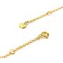 LONAGO 3 Pieces 925 Sterling Silver Necklace Extender Chain Bracelet Anklet Extension Set Adjustable Length, 2''+4''+6''