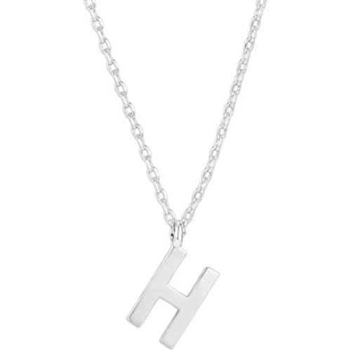 PAVOI 14K Gold Plated Initial Necklace | Letter Necklaces for Women