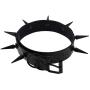 FM FM42 Unisex Multicolor 30 Styles Simulated Leather PU Black-Tone/Silver-Tone Spikes Rivets Spiked Punk Rock Gothic Choker Collar Necklace