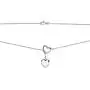 Heart Necklace, Dainty Necklace For Women, Heart Shaped Necklace For Girls, Rhodium Pendant Necklace For Women Heart Necklace, Dainty Necklace For Women, Heart Shaped Necklace For Girls, Rhodium Pendant Necklace For Women