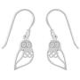 Boma Jewelry Sterling Silver Owl Earrings