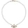 EFDF Vivienne Westwood Gold Saturn Pearl Necklace Rhinestone Imitation Necklace with Special Box for Women and Girls EFDF Vivienne Westwood Gold Saturn Pearl Necklace Rhinestone Imitation Necklace with Special Box for Women and Girls