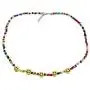 Handmade Colored Beaded Smiley Necklaces, Ladies Fashion Necklaces