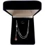 10k White Gold Adjustable Box Link Chain Necklace, 0.7mm, 22'' 10k White Gold Adjustable Box Link Chain Necklace, 0.7mm, 22''