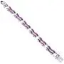 Qiaonitu Jewelry 10mm Unisex Stainless Steel Motorcycle Biker Bike Chain Link Bracelets with Crystal Rhinestones 6.88-8.46 inch Qiaonitu Jewelry 10mm Unisex Stainless Steel Motorcycle Biker Bike Chain Link Bracelets with Crystal Rhinestones 6.88-8.46 inch