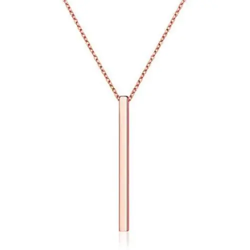 ChicSilver Customizable Vertical Bar Pendant Necklace 925 Sterling Silver Y Necklace Simple Fashion Jewelry Gifts for Women(with Gift Box) ChicSilver Customizable Vertical Bar Pendant Necklace 925 Sterling Silver Y Necklace Simple Fashion Jewelry Gifts for Women(with Gift Box)
