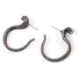 Boho Ethnic Cobra Snake Dangle Drop Earrings for Women Party Aniaml Earrings Hanging Hook Jewelry