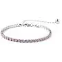 Shop LC Eternity Bridal Wedding Engagement Tennis Bracelet for Women Prom Jewellery Lady Gifts Round Cubic Zirconia CZ Classic Stainless Steel 7'' with 2'' Extender