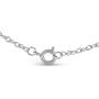 1/3ct Round Solitaire 14k White Gold Diamond Pendant