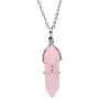Paialco Jewelry Hand Wired Healing Crystal Point Chakra Pendant Necklace Paialco Jewelry Hand Wired Healing Crystal Point Chakra Pendant Necklace