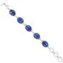 Lapis Bracelet 925 Silver Overlay Handmade Vintage Style Jewelry for Women Mom Wife Lapis Bracelet 925 Silver Overlay Handmade Vintage Style Jewelry for Women Mom Wife