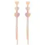 Jertom 14K Gold Plated Stud Earrings, Drop Dangle Long Earrings, Fashion Jewelry for Women Girls