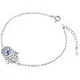 S925 Sterling Silver Choker Short Sideways Hamsa Hand Evil Eye Necklace Pendant for Women Girl S925 Sterling Silver Choker Short Sideways Hamsa Hand Evil Eye Necklace Pendant for Women Girl