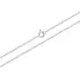 In Season Jewelry Rhodium Plated Plain Small Star of David Necklace Jewish Girls Kids Pendant 16''