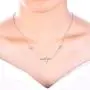 YL Serotonin Necklace 925 Sterling Silver Heartbeat Pendant Infinity Heart Jewelry