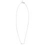 Silpada Simplex Cross Horizontal Cross Pendant Necklace in Sterling Silver, 16''