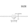 AUBE JEWELRY Hypoallergenic 925 Sterling Silver Cute Dainty Heart Bracelet for Women
