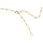 Sloong 14k Gold Plated Butterfly Necklace Paperclip Link Chain Butterfly Choker Jewelry Pendant Thin Short for Women Bestfriend with Gift Card
