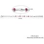 Shop LC 925 Sterling Silver Ruby Love Heart Station Birthday Bracelet for Women Fashion Jewelry 7.25'' Cttw 1.1