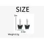 Color Butterfly Earring Ear Clip Ear Stud Necklace Set Acrylic Woman Girl Fashion Jewelry Valentine Gift Birthday Gift Party Gift (Light Blue Butterfly Necklace) Color Butterfly Earring Ear Clip Ear Stud Necklace Set Acrylic Woman Girl Fashion Jewelry Valentine Gift Birthday Gift Party Gift (Light Blue Butterfly Necklace)