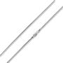 Pori Jewelers 925 Sterling Silver Italian Magic Snake Chain Necklace - 16''-30''