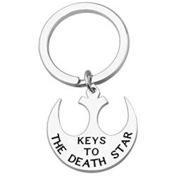 MAOFAED Death Star Gift Death Star Keychain Keys to the Death Star Fans Gift The Force Awakens Gift