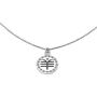 ALOV Jewelry Chinese Animal Zodiac Character Yang China Luck Horoscope Goat Sheep New Year Gift for Fortune Peace Love Lucky Happiness Pleasure Joy 925 Sterling Silver Charm Pendant Necklace Jewelry