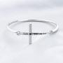 HOLLP Christian Jewelrys Faith Bracelet Faith Over Fear Bracelet Religious Gift for Women Girls