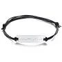 MPRAINBOW Custom Personalized Morse Code Secrect Message Adjustable Handmade Braided Link Bracelet for Men Women Fantastict Gift for Mom Dad Daughter Son Lover Friends
