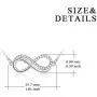 YFN Infinity Necklace Sterling Silver Infinity Love Pendant Necklace Cubic Zirconia Infinity Jewelry for Women Gifts YFN Infinity Necklace Sterling Silver Infinity Love Pendant Necklace Cubic Zirconia Infinity Jewelry for Women Gifts