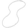 Miabella Solid 925 Sterling Silver Italian 3mm Paperclip Link Chain Necklace for Women Men, 16, 18, 20, 22, 24, 26, 30 Inch Made in Italy