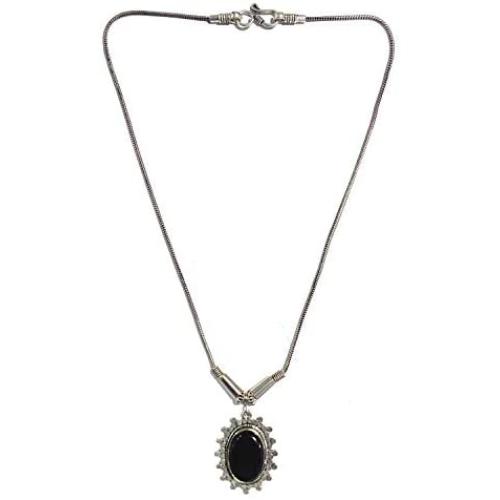 Efulgenz Indian Vintage Retro Ethnic Gypsy Oxidized Tone Boho Necklace Jewellery for Girls and Women