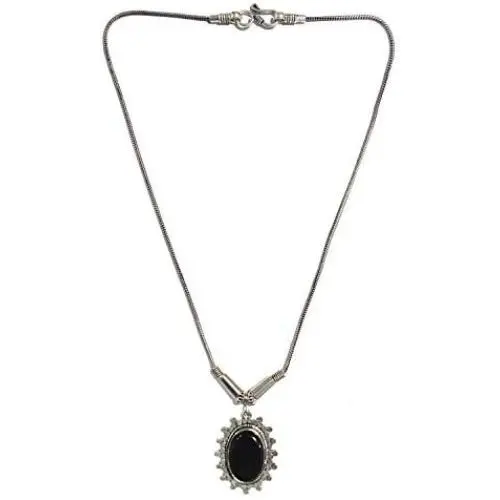 Efulgenz Indian Vintage Retro Ethnic Gypsy Oxidized Tone Boho Necklace Jewellery for Girls and Women