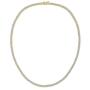 VOLUKA CZ Tennis Chain for Women Men White Gold/Rose Gold/Gold Plated Necklaces VOLUKA CZ Tennis Chain for Women Men White Gold/Rose Gold/Gold Plated Necklaces