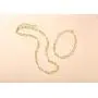 IS ISAACSONG Statement 14k Gold Plated 4mm Thick Oval Chain Link Choker Collar Necklaces and Link Chain Bracelets Chunky Gold Jewelry Set for Women IS ISAACSONG Statement 14k Gold Plated 4mm Thick Oval Chain Link Choker Collar Necklaces and Link Chain Bracelets Chunky Gold Jewelry Set for Women